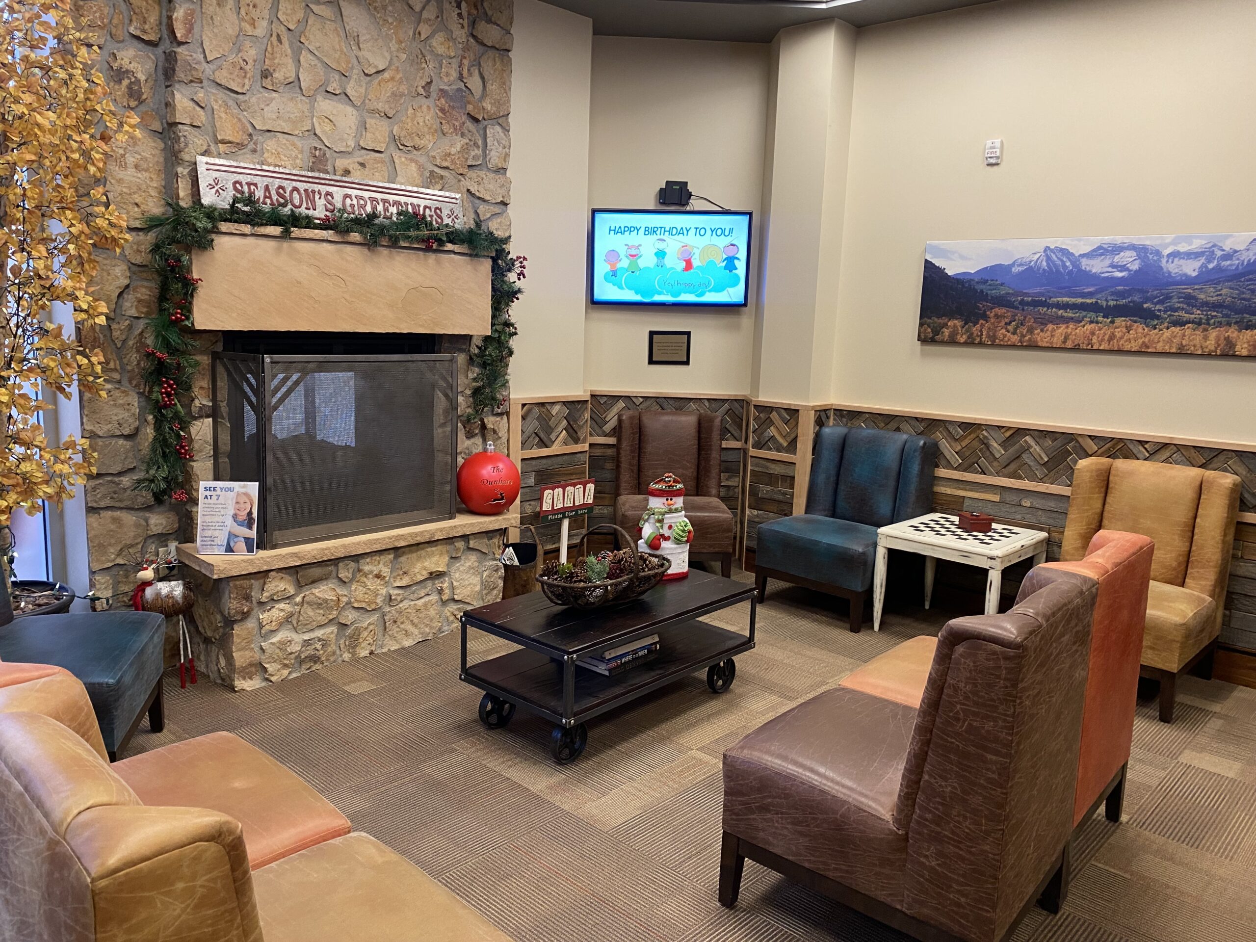 Inside the office of Castle Pines Orthodontics in Castle Pines, CO